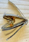 Used Original Harley Davidson Windshield Adjustment Brackets 58079-49 Panhead. Price: $200.00.