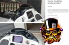 Voodoo 15-25 Harley Road Glide Windshield Bezel For Bullet Tweeters Used. Price: $299.95.