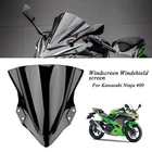For Kawasaki Ninja 250 400 2018-2023 Black Windshield Windscreen Fairing New. Price: $24.95.
