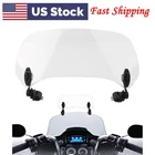 38CM Clear Adjustable Clip Windshield Extension Spoiler Deflector Moto New. Price: $21.88.