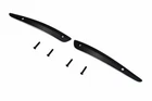 Black Split Windshield Trim Set For Harley Davidson Motorcycles By V-twin New. Price: $52.58.