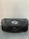 Harley Davidson 100TH Anniversary Road King Leather Black Windshield Bag Used. Price: $199.00.