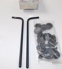 Oem 1992 Aprilia Scooter Amico Windshield Screen Support Mount Kit Big BC2408000 New. Price: $28.50.