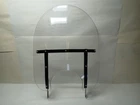Harley-davidson Road King Windshield 20" Black Braces 57400380 Used. Price: $129.00.