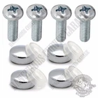 4 Show Chrome Windscreen Fairing Screw & Cap Kit For 2015 Harley Roadglide New. Price: $14.95.