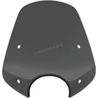 Memphis Shades Pop Top 16" Dark Black Smoke Windshield W/7 In. Cutout - MEP55110 New. Price: $119.95.