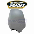 Memphis Shades Paso Sportshield Windshield (7IN. Cutout) For 2007-2012 Ry New. Price: $116.59.
