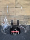 Used Klock Werks 20" Clear Billboard Flare Windshield 1986-2017 Harley Softail. Price: $125.00.