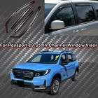 Fits Honda Passport 2019-2025 In-channel Vent Window Visors Guard Deflector New. Price: $46.69.