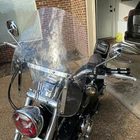 Motorcycle Large Clear Windshield For Harley Honda Magna Shadow Spirit 19"X17" New. Price: $48.00.