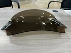 Memphis Shades MEP8541 Batwing 6.5" Spoiler Windshield - Smoke New. Price: $95.00.