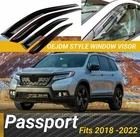 Fits Honda Passport 2018-22 Window Visors Vent Sun Rain Guards Deflectors New. Price: $45.99.