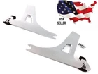 Chrome Harley 52866-06-2017 Dyna Detachables Sideplates Sissy Bar Fat Street Bob New. Price: $89.97.