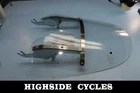 1044 08 Harley-davidson Softail Windscreen Quick Used. Price: $150.00.