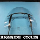 1378 01 Harley-davidson Road King Windscreen Used. Price: $80.00.