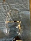 2006-17 Harley Davidson Dyna Quick Detach Windshield 58346-06 18" Clear Used. Price: $250.00.