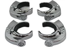 57286-07 New Oem Harley-davidson 49MM Quick Disconnect Windshield Clamps (4). Price: $44.99.