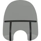 Memphis Shades Black Smoke 19 In. Fats Windshield - MEB33112 New. Price: $219.95.