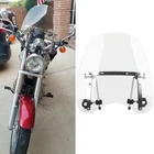 For Triumph Bonneville America Clear 18"X16" Windshield Fit 7/8" 1" Handlebar New. Price: $76.15.