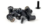 Factory Effex 8PK Black Dome Windscreen Screw Kit 15-36027 New. Price: $15.47.