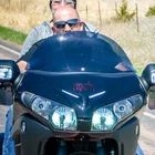 Klock Werks 14" Flare Dark Smoke Windshield Honda F6B 2013-2016 New. Price: $299.95.