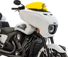 Klock Werks 9" Yellow Flare Windshield Fits 2025-2026 Indian Powerplus Models New. Price: $259.95.