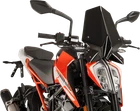 Puig New Generation Windshield 16-1/4" Black 9514N. Price: $136.61.