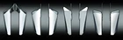 Nc Chrome Switchblade Windshield Lowers Honda VTX1800C 04-08 New. Price: $204.07.
