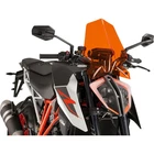 Puig New Generation Touring Windscreen - Orange Motorcycle Street Bike 9692T. Price: $158.05.