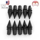 Cnc 10PC Black Spike Bolts Windscreen Fairings License Plate M5 Universal Racing New. Price: $15.83.