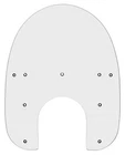 Memphis Shades 15" Windshield MEP6150 Fxsts, Flsts 1993-2007 New. Price: $109.99.