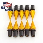 Motorcycle Gold Windshield Spike Kit Bolts Screw Us New. Price: $14.99.