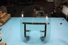 1474 15 Harley-davidson Dyna Low Splitter Quick Release 14" Windshield Used. Price: $250.00.