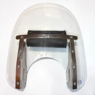 Memphis Shades Slim Motorcycle Windshield 22.5 X19 Clear Harley Honda Yamaha Used. Price: $75.00.