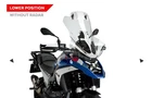 Puig Touring Screen Bmw R1300GS (for Models Acc/without Radar) - Clear New. Price: $233.95.