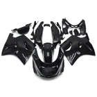 Fairings For Kawasaki ZZR1100 ZX11 1993 - 2003 Gloss Black Plastics Kit New. Price: $386.95.