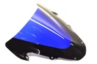 Aftermarket Double Bubble Blue And Black Windscreen Nos New. Price: $79.19.