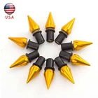 5MM Motorcycle Spike Bolt Windscreen Fairings License Plate M5 Gold Universal Us New. Price: $14.99.