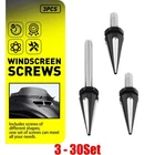 3-30X For Harley Street Electra Glide Spike Bolts Windscreen Screws Black+white New. Price: $121.03.