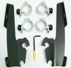 Memphis Shades MEB1986 Trigger-lock Mount Kit For Fats/slim Windshields Black New. Price: $159.95.