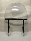 Harley-davidson Softail King Detachable Windshield 57400110 Black Braces 21" Used. Price: $249.00.
