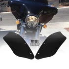 Black Batwing Fairing Wind Deflectors For Harley Softail Standard Fxst Road King New. Price: $23.58.