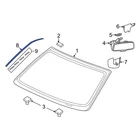 For Ram 3500 2011-2025 68297608AB Front Right Windshield Molding New. Price: $140.10.