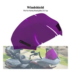 13" Purple Windscreen Wave Windshield For Harley Touring Road Glide Flhxse 24-25 New. Price: $89.99.