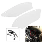 Clear Side Wings Wind Air Deflectors Fit For Harley Dyna Softail Standard Fxst New. Price: $22.40.