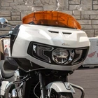 Klock Werks 8" Orange Kolor Flare Windshield 2020-2025 Indian Challenger Pursuit New. Price: $229.95.