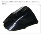 Kawasaki Ninja ZX6 & ZZR600 Dark Smoked Double Bubble Windshield, '93-'05 New. Price: $56.95.