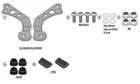 Givi AL8206A Attachment Kit For Windshield 100AL/100ALB/140A/140S Guzzi V7 Stone New. Price: $50.95.