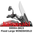 New Kawasaki Genuine 2015-2021 Vulcan EN650 Fixed Large Windshield 99994-0823. Price: $396.99.