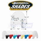 Memphis Shades MEP6160 Replacement Plastic For Hd Detachable King Size Fi New. Price: $107.95.